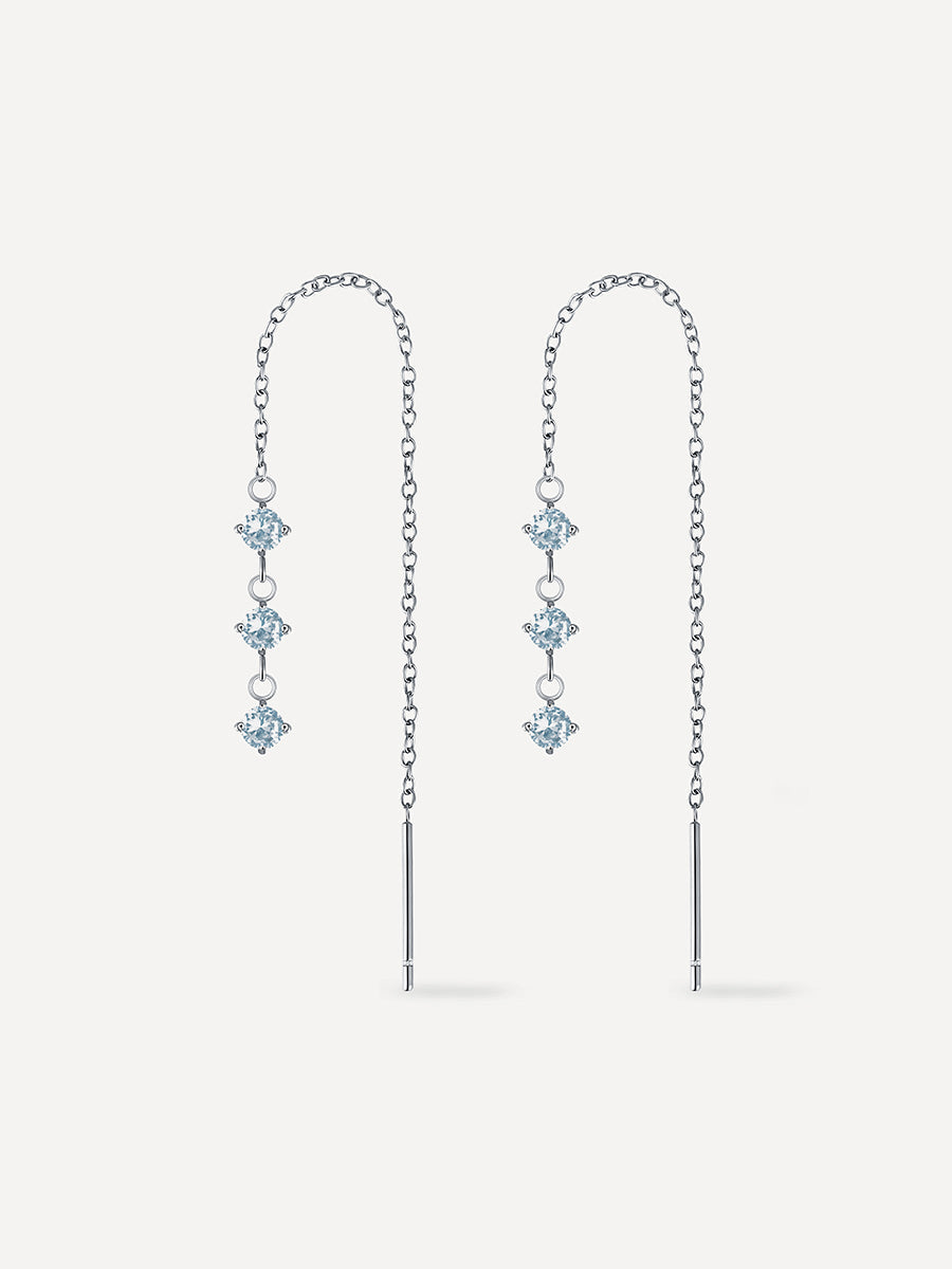 Pendientes de gota de lluvia Kaleidos