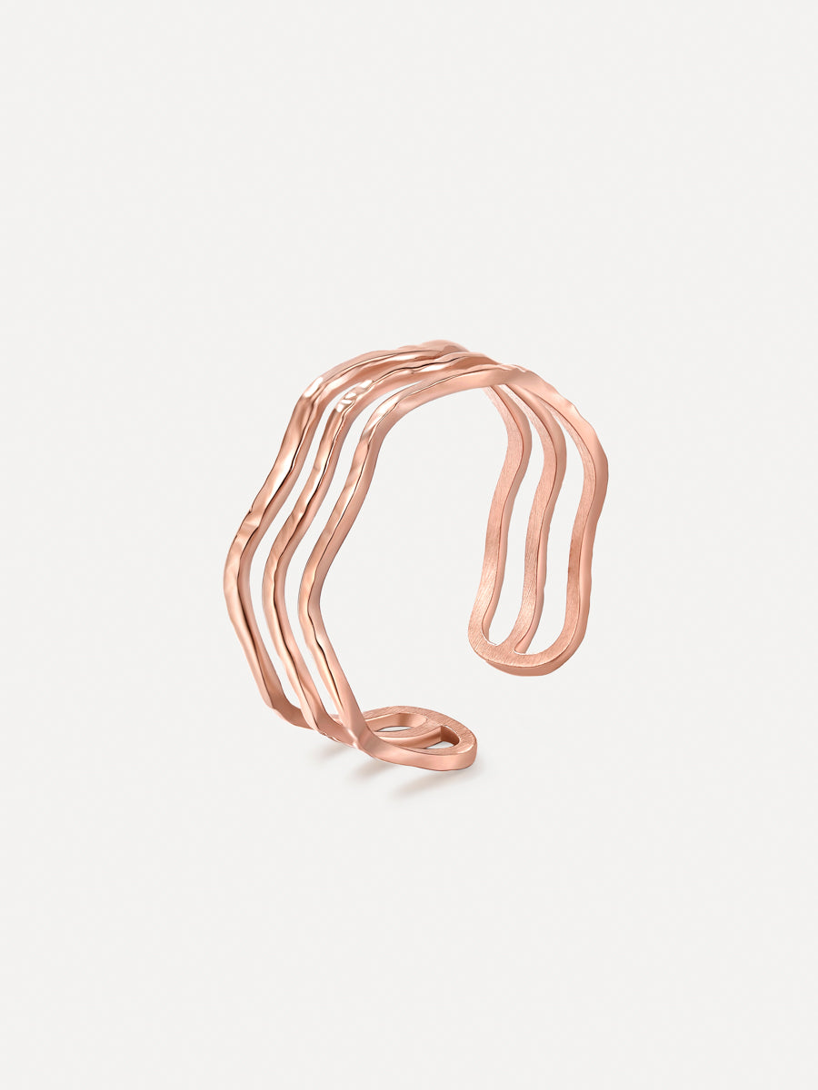 Happy Wave Ring