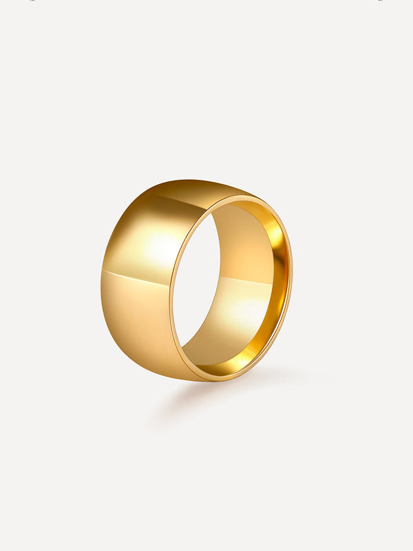 Anillo de diseño minimalista