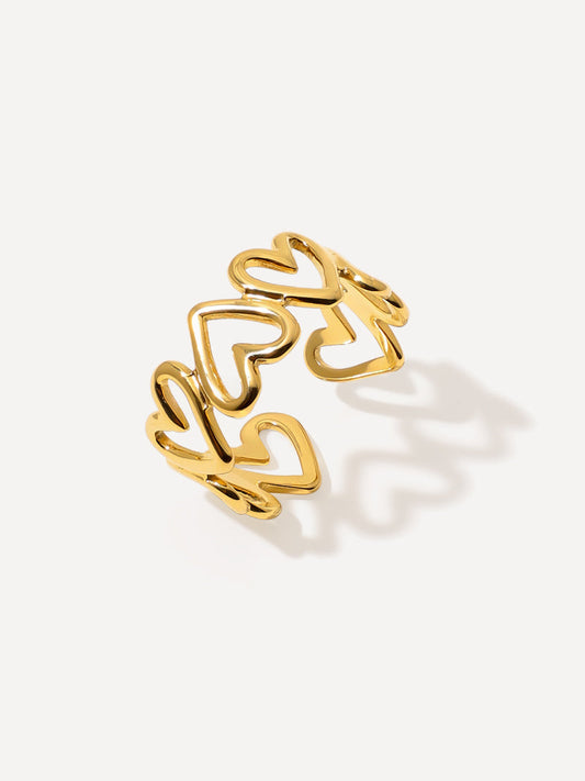 Infinity Heart Ring