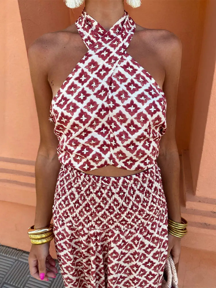 Canuta | Conjunto Elegante Off-Shoulder