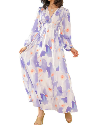 Itziar | Vestido maxi floral