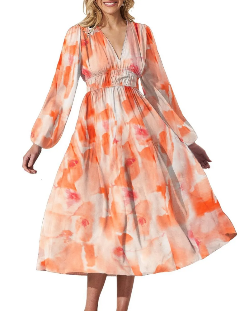 Itziar | Vestido maxi floral