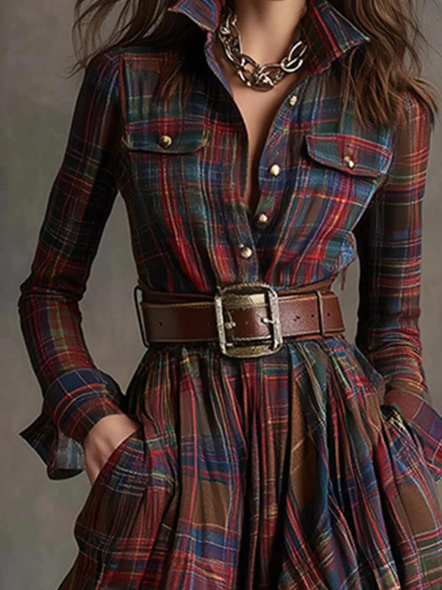Honorata | Vestido Camisa con Cinturón