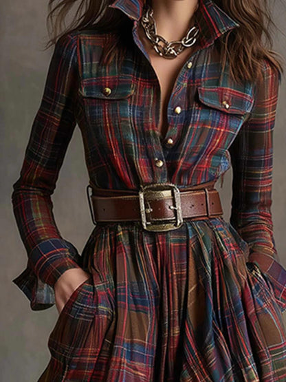 Honorata | Vestido Camisa con Cinturón