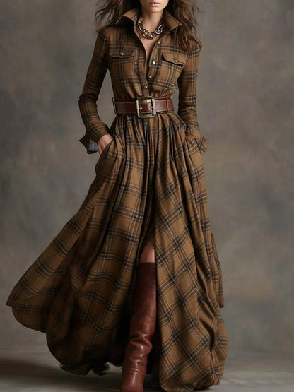 Honorata | Vestido Camisa con Cinturón