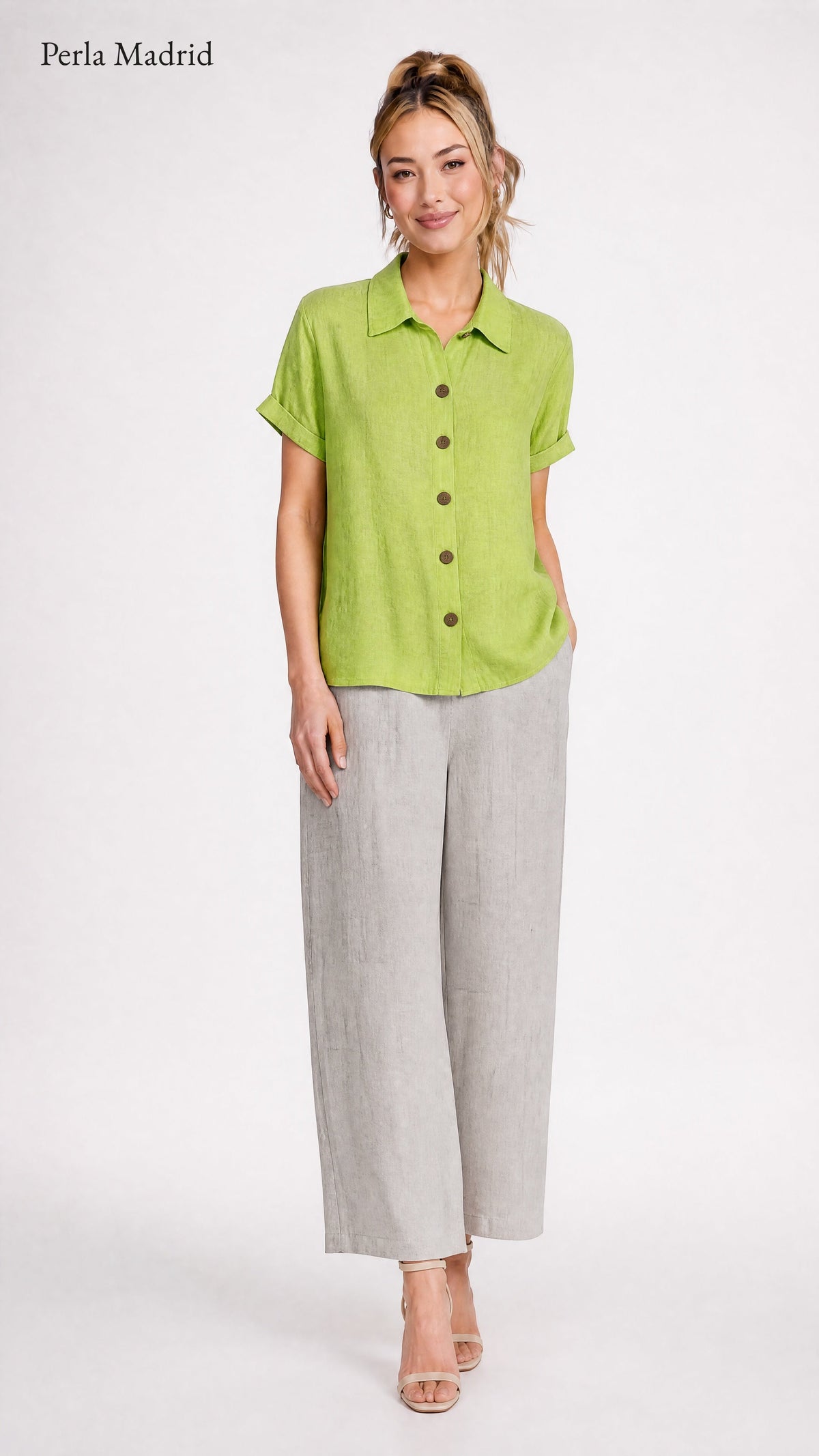 Carmen | Blusa de algodón con botones