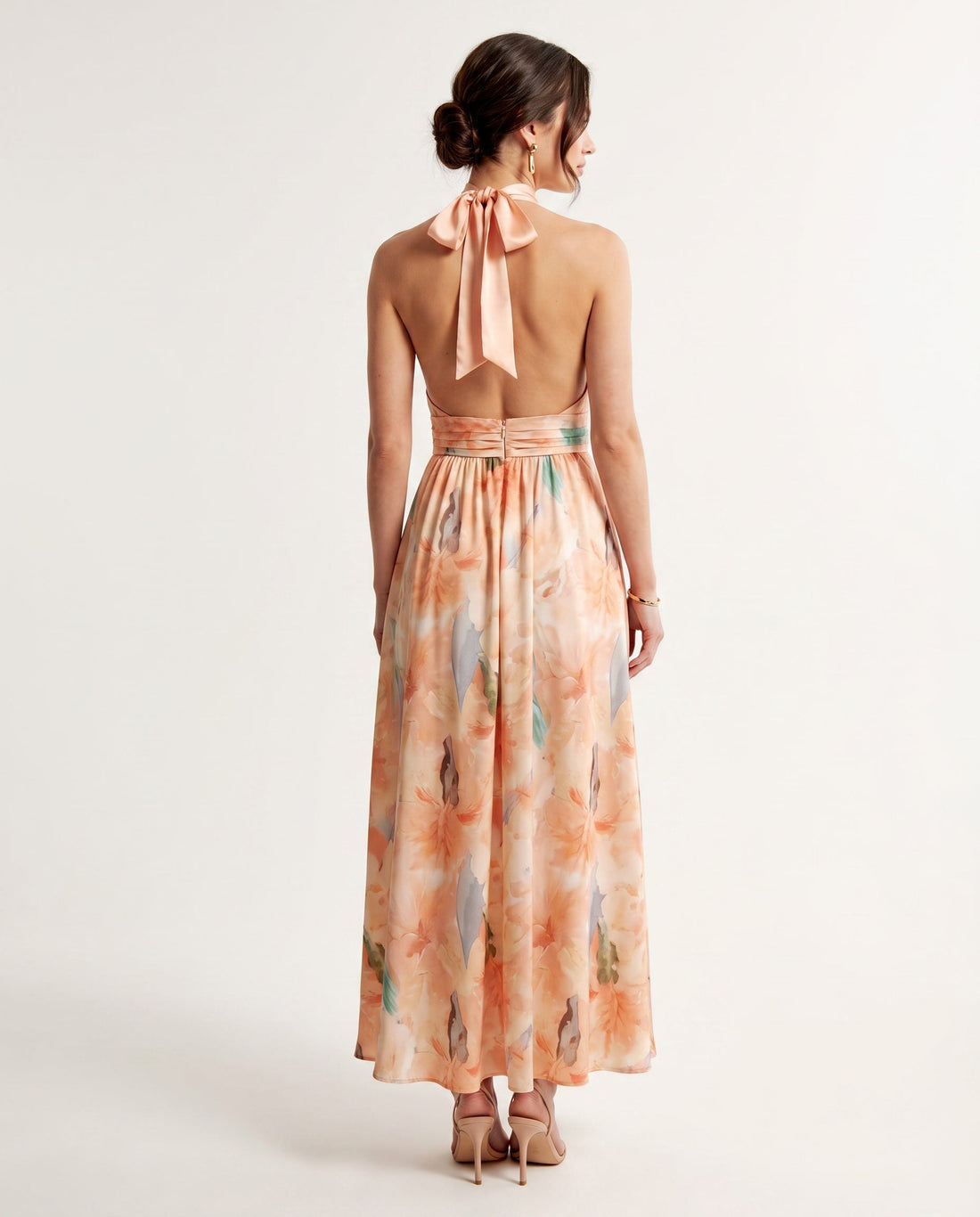 Aída | Vestido Largo Cuello Halter