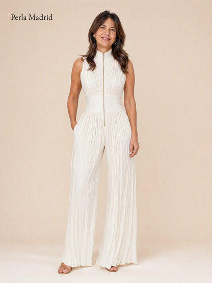 Flor | Mono Chiffon Plisado *