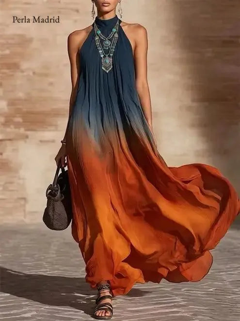 Bona | Vestido Maxi Ombre Boho