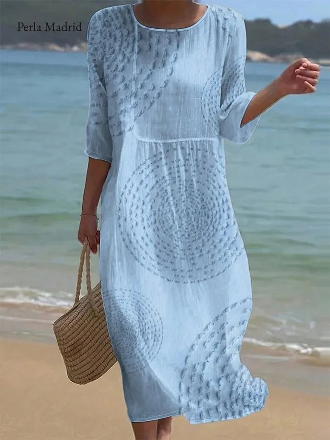 Cinta | Vestido Casual Bordado