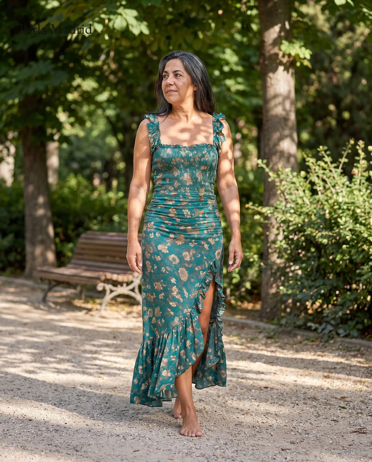 Edelmira | Vestido Maxi Bohemio Rétro