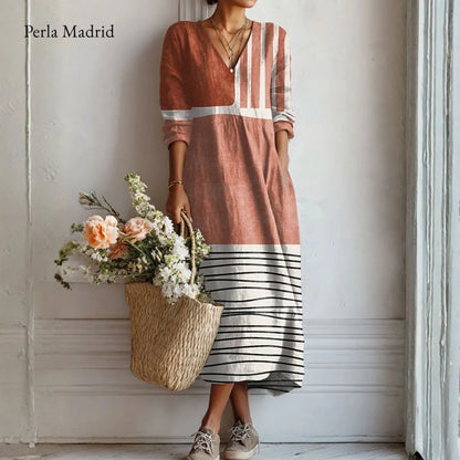 Crescencia | Vestido Floral Comodidad Diaria