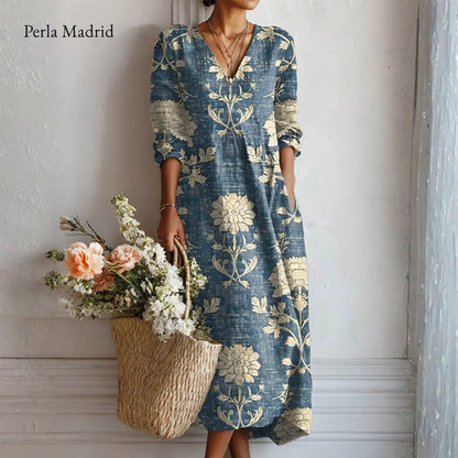 Betlem | Vestido Floral Comodidad Diaria