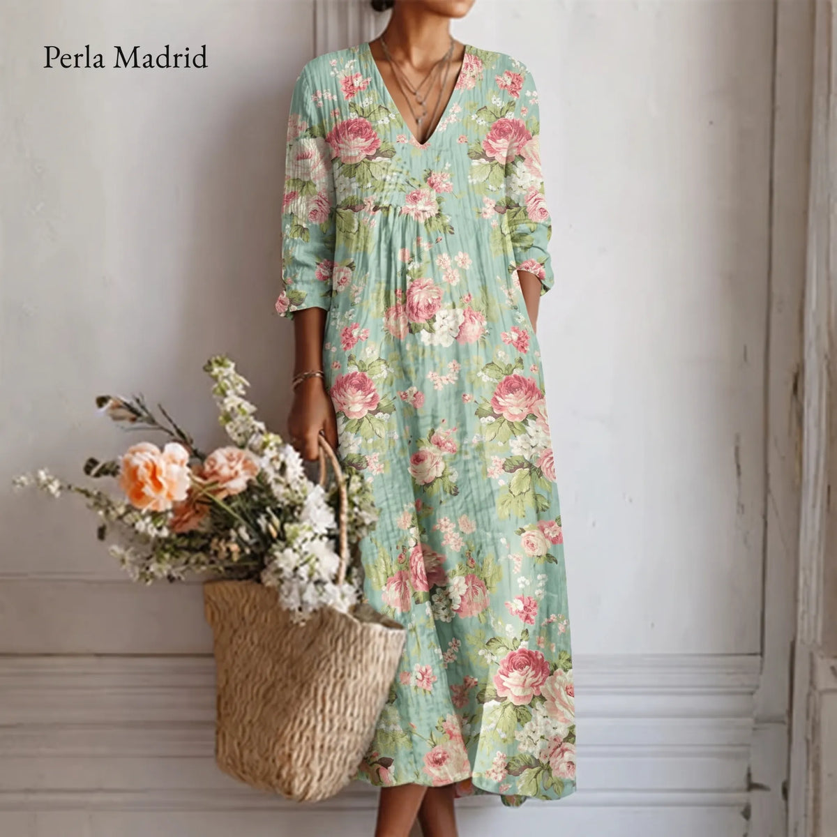 Eulàlia | Vestido Floral Elegante *