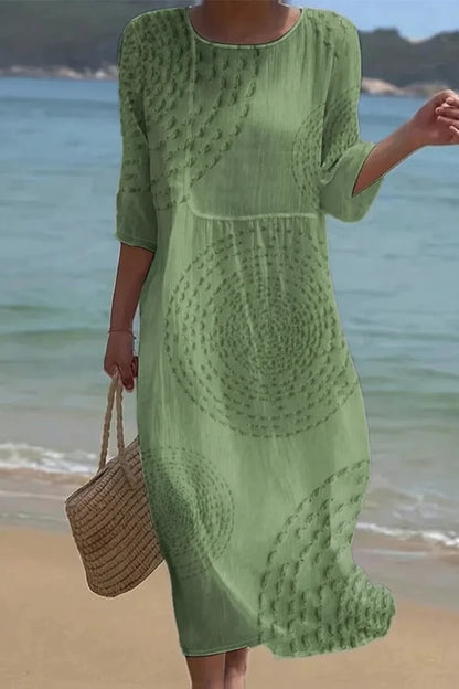 Jacinta | Vestido Casual Bordado