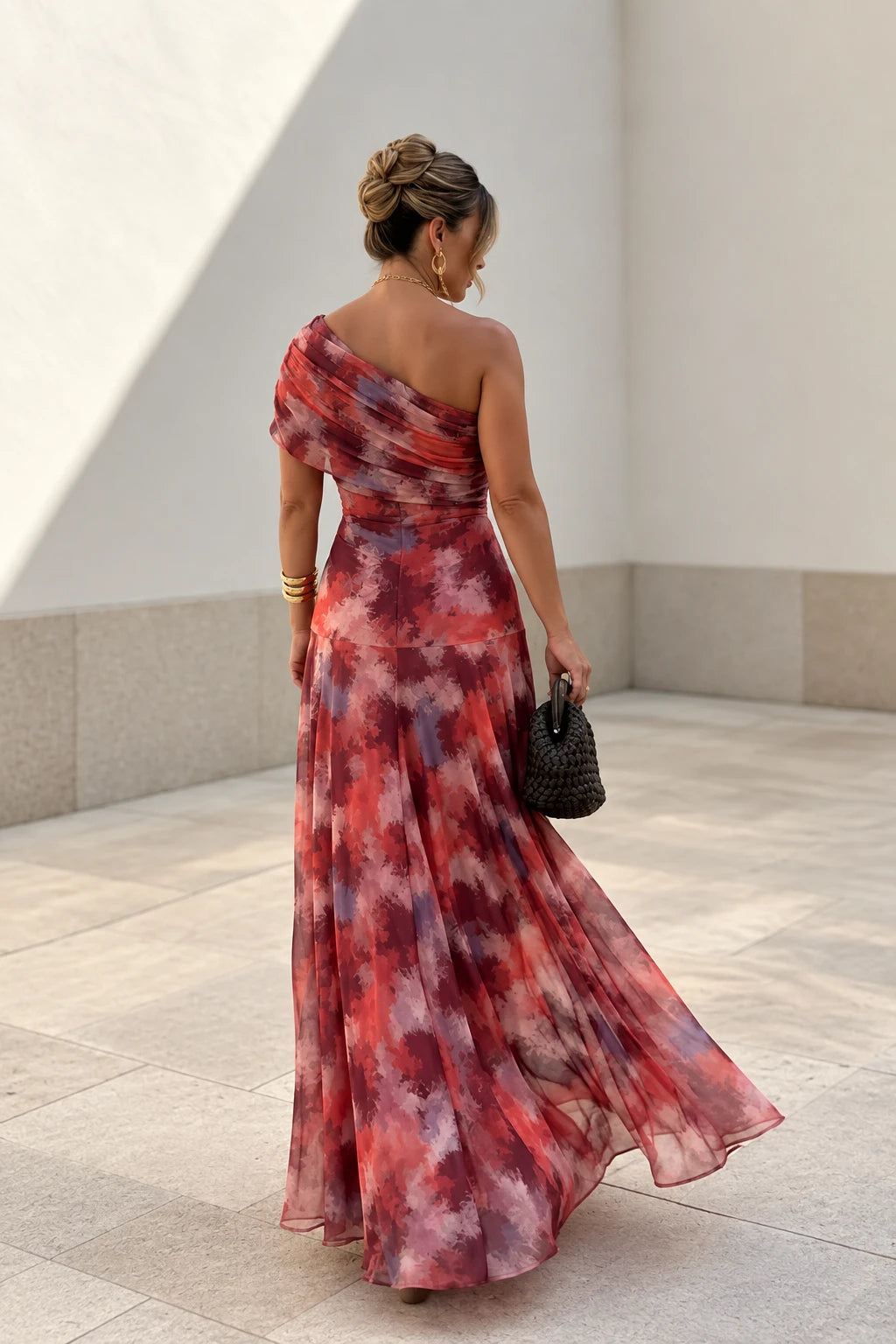 Jenny | Vestido Largo Satén Fluido