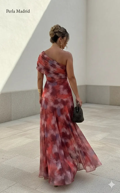 Jenny | Vestido Largo Satén Fluido *