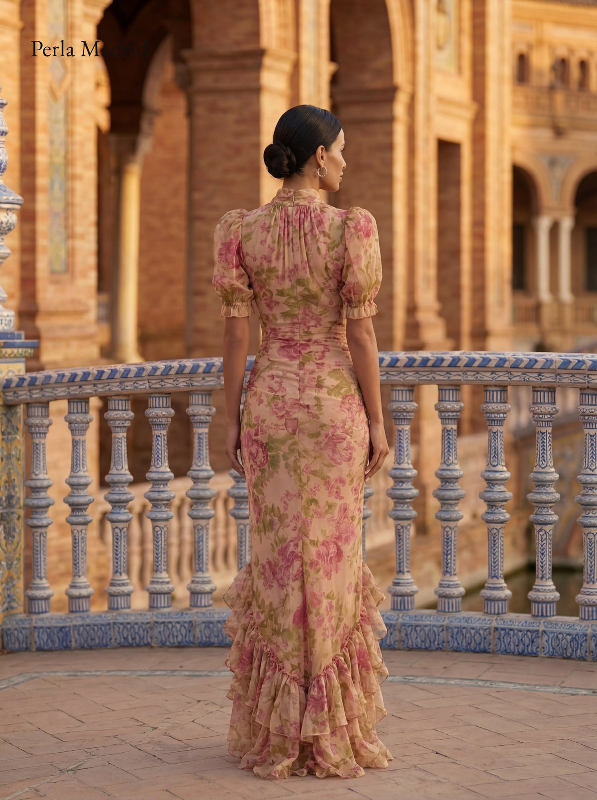 Enara | Vestido Largo Estampado Floral