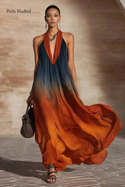 Bona | Vestido Maxi Ombre Boho