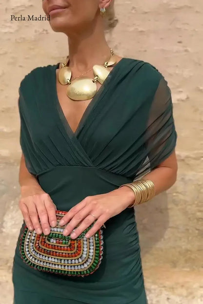 Ariadne | Vestido Largo de Seda Elegante