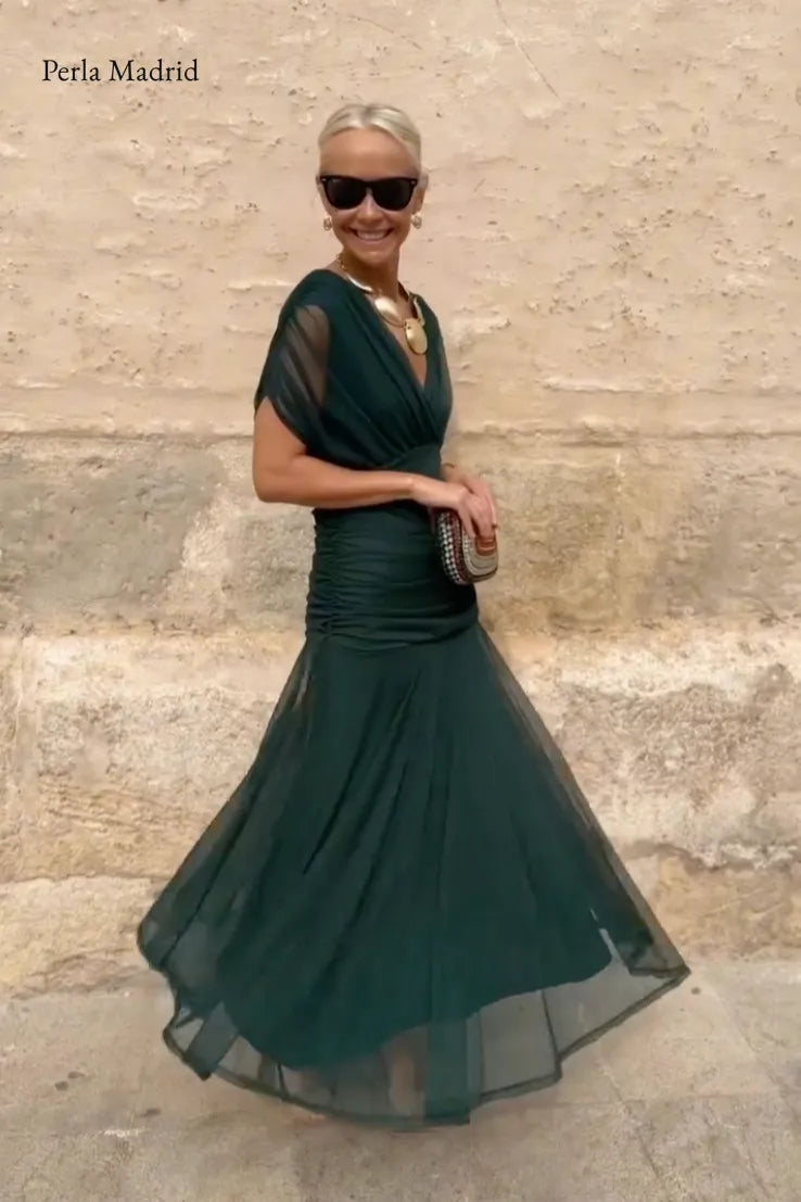 Ariadne | Vestido Largo de Seda Elegante