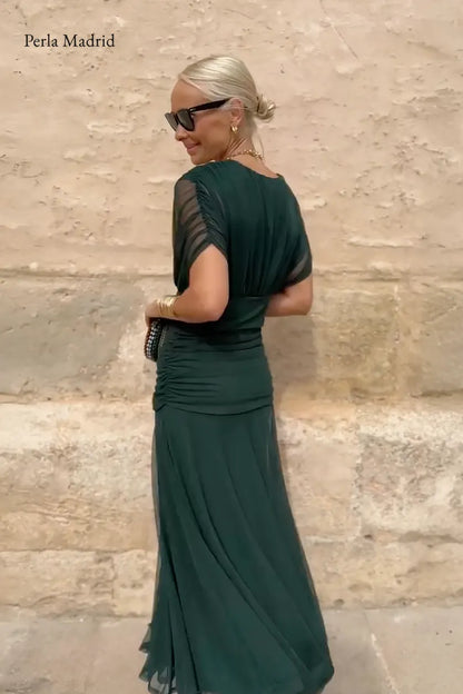 Ariadne | Vestido Largo de Seda Elegante