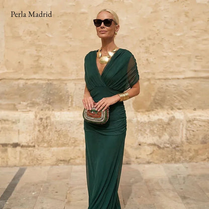 Ariadne | Vestido Largo de Seda Elegante