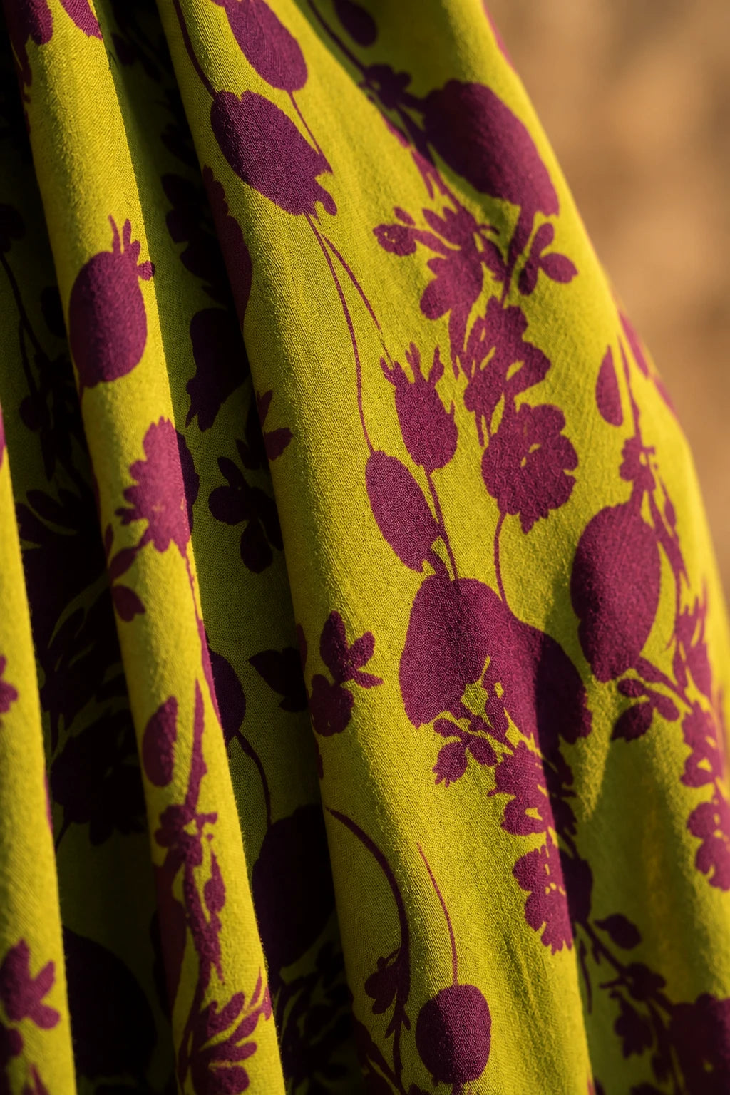 Aitziber | Vestido Largo Estampado Botánico