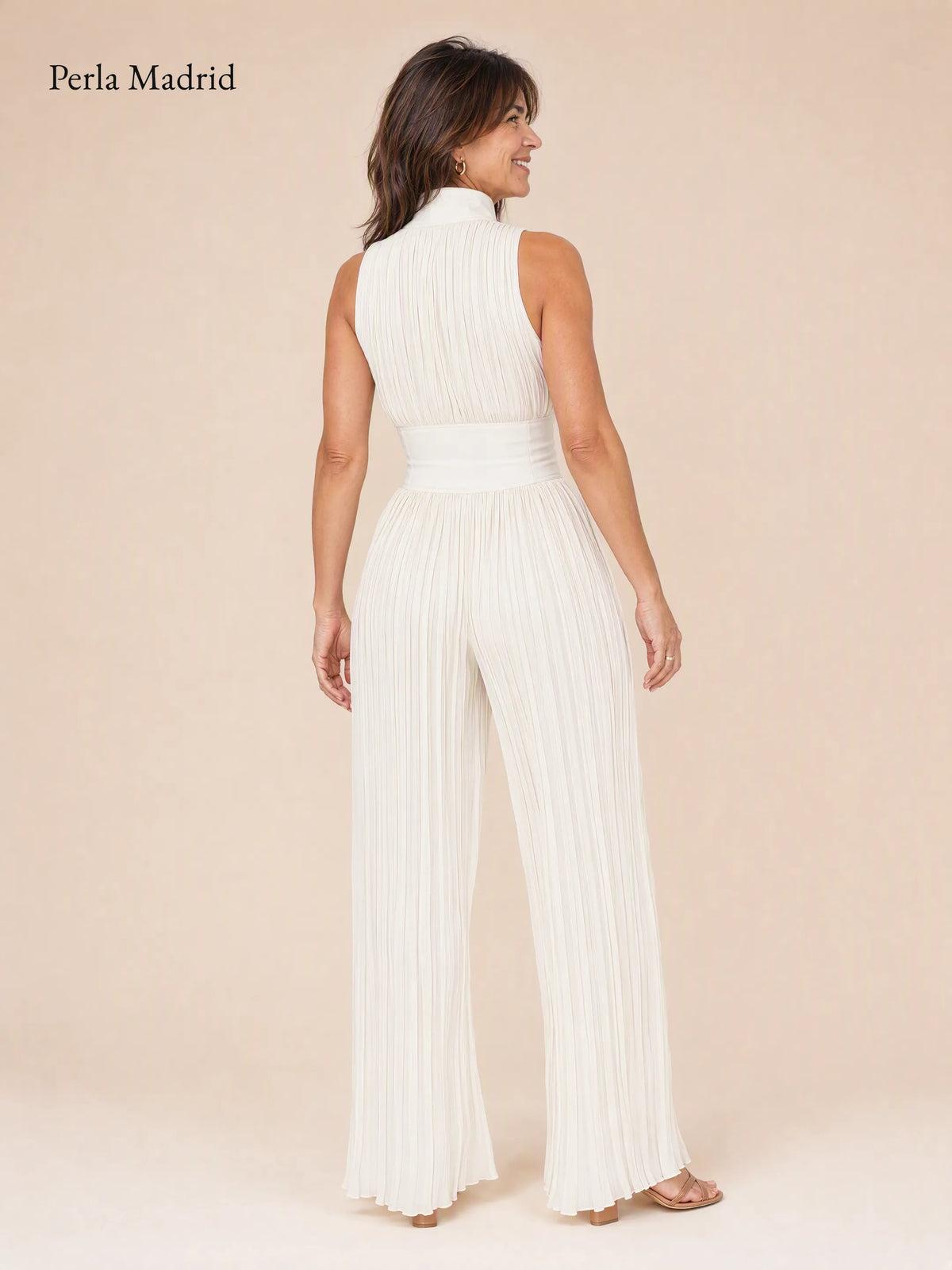 Flor | Mono Chiffon Plisado *