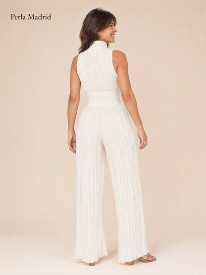 Flor | Mono Chiffon Plisado *