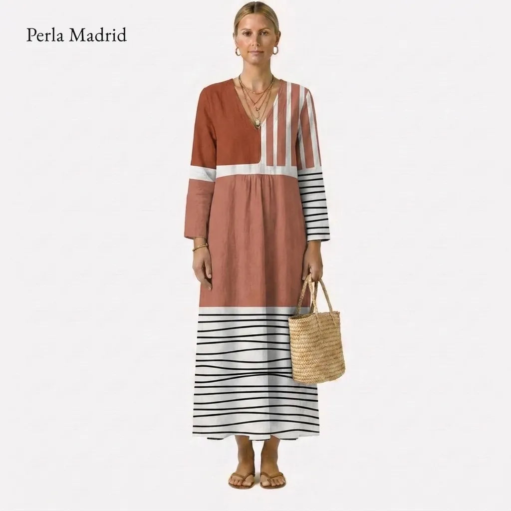 Crescencia | Vestido Floral Comodidad Diaria
