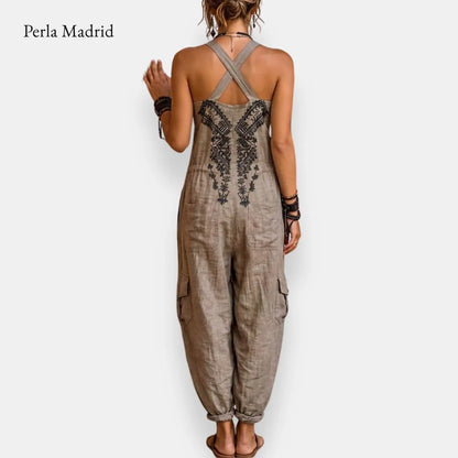 Encarnación | Peto Boho Bordado a Mano *