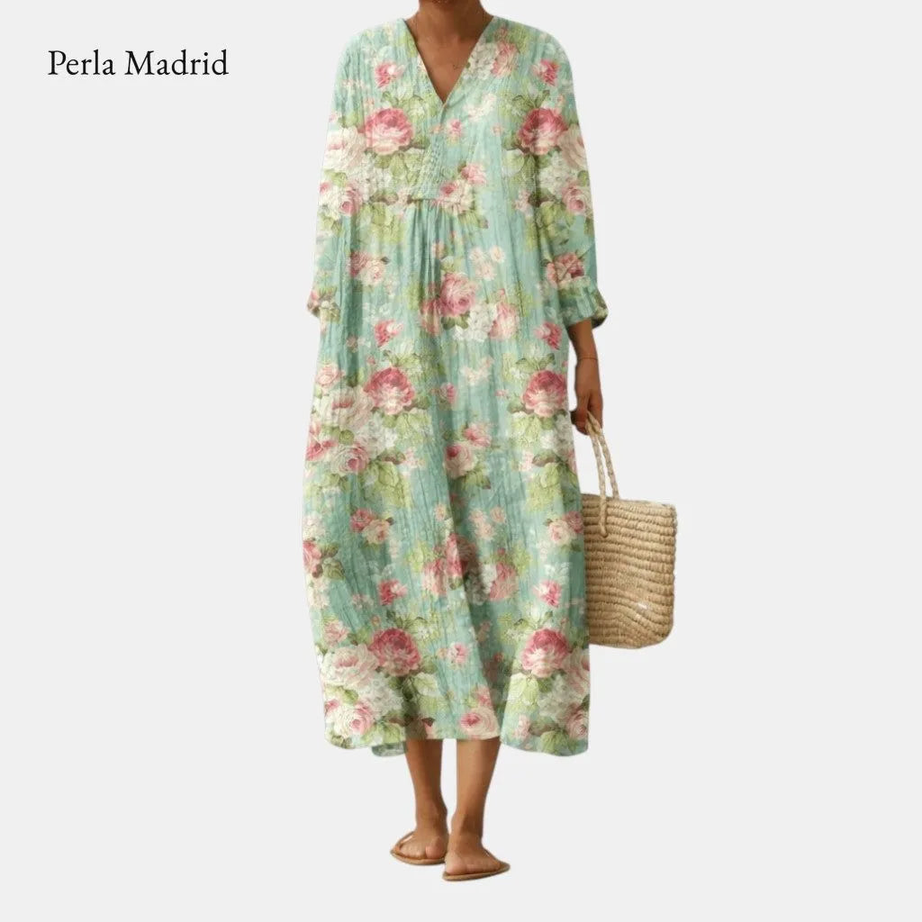Eulàlia | Vestido Floral Elegante *
