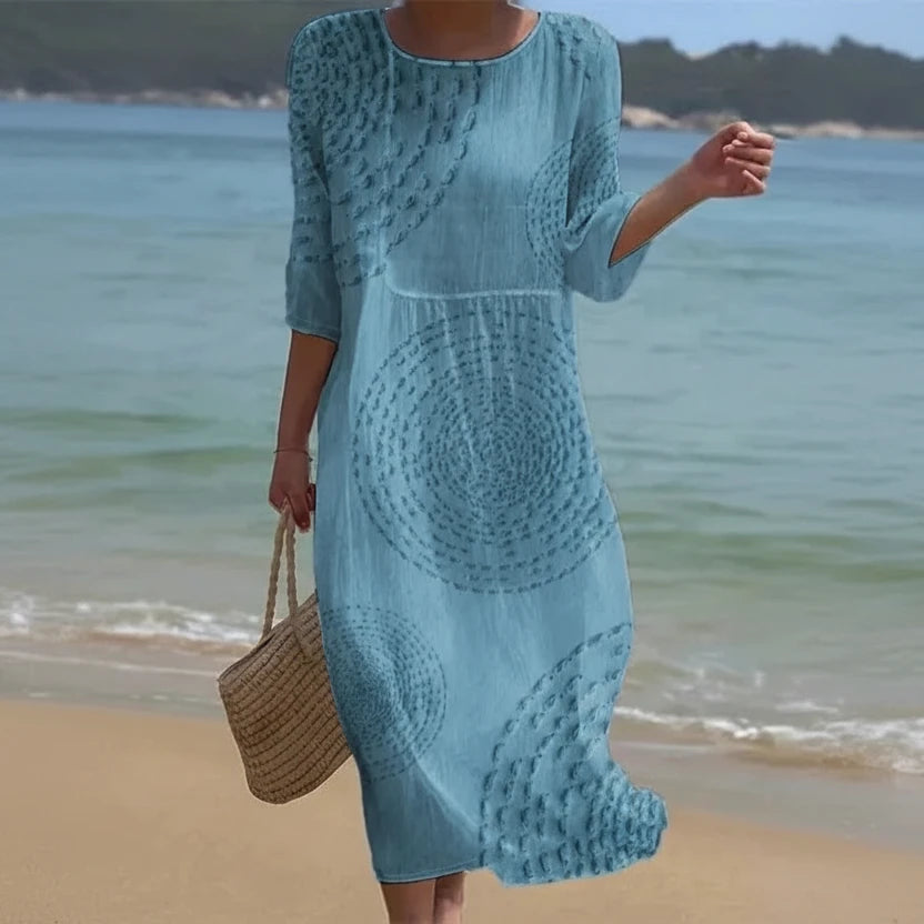 Jacinta | Vestido Casual Bordado