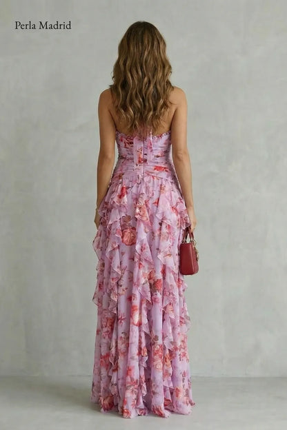 Concepció | Vestido Largo Floral Halter