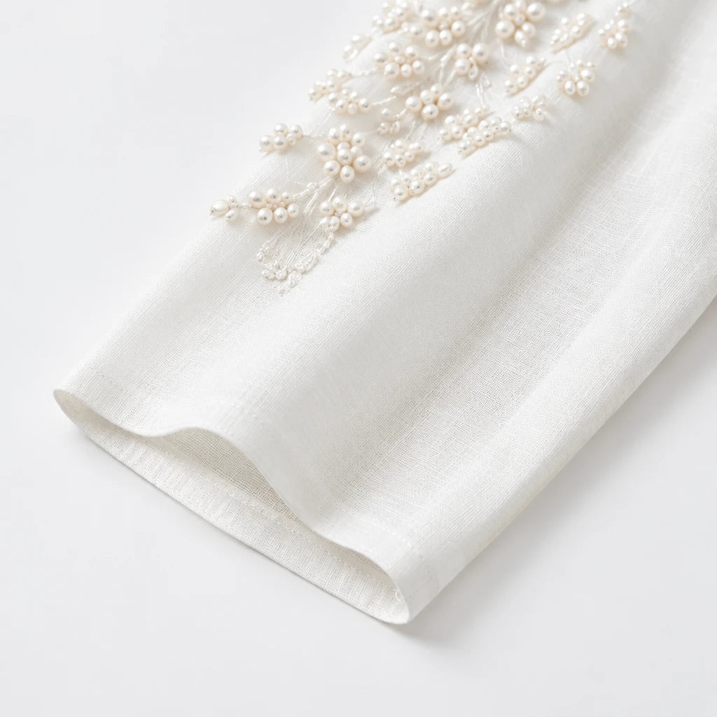 Llanos | Vestido Casual Bordado