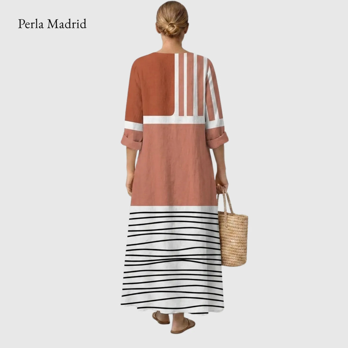 Crescencia | Vestido Floral Comodidad Diaria