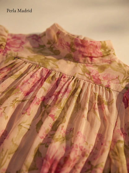 Enara | Vestido Largo Estampado Floral