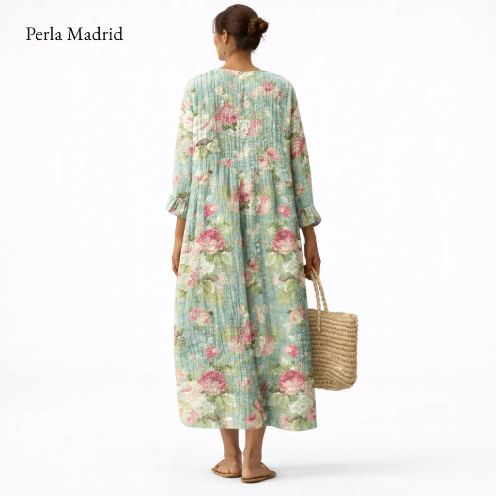 Eulàlia | Vestido Floral Elegante *