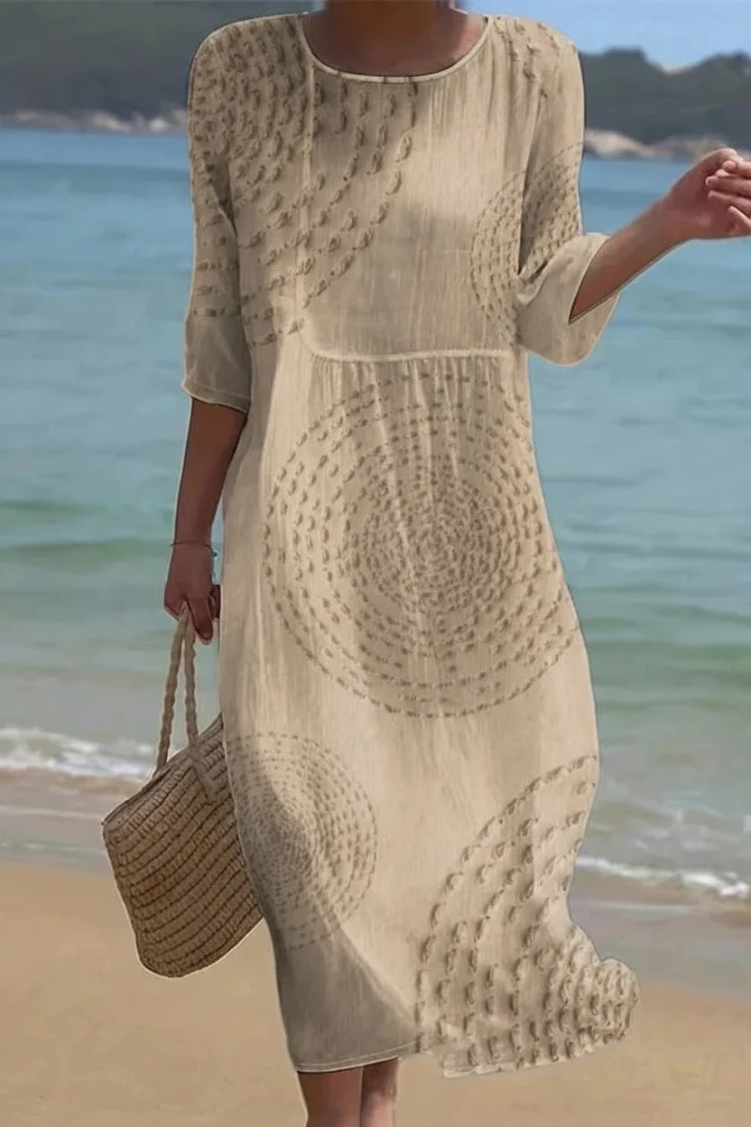 Jacinta | Vestido Casual Bordado
