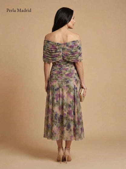 Ariadne | Vestido Largo de Seda Elegante