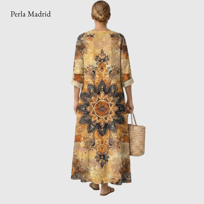 Ginesa | Vestido Floral Elegancia Natural *