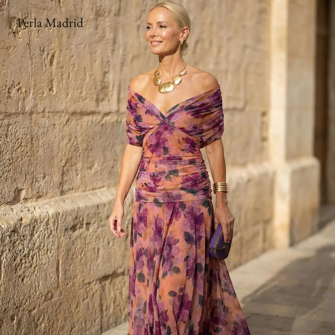 Ariadne | Vestido Largo de Seda Elegante