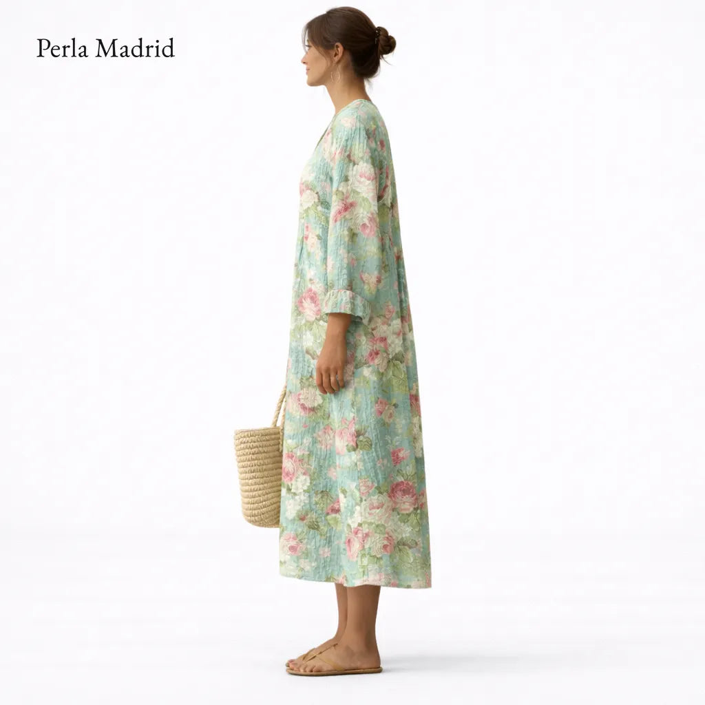 Eulàlia | Vestido Floral Elegante *