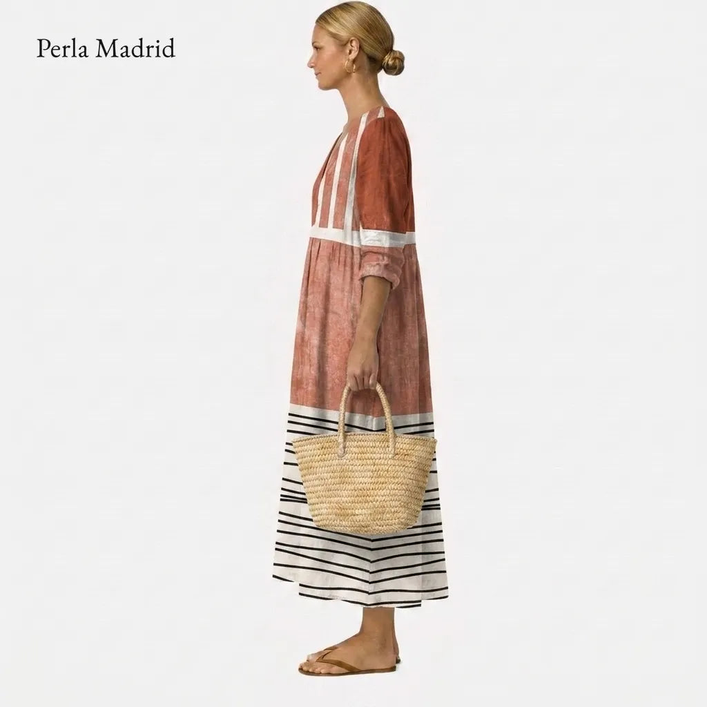 Crescencia | Vestido Floral Comodidad Diaria