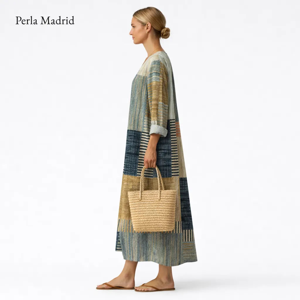 Davinia | Vestido Abstracto Elegante