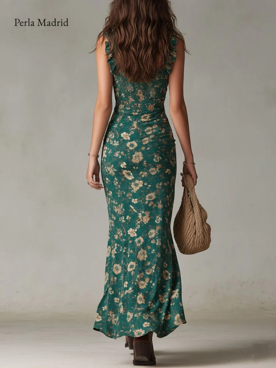 Edelmira | Vestido Maxi Bohemio Rétro