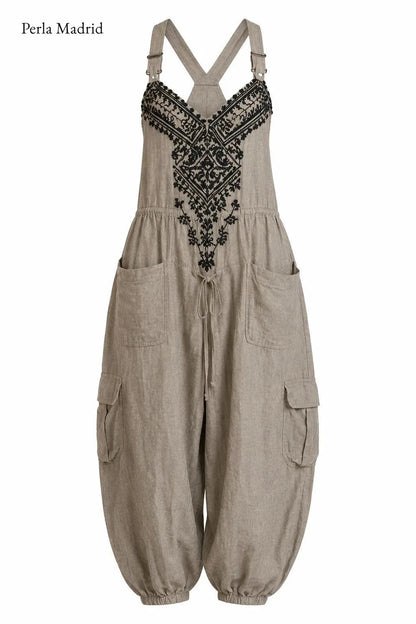 Encarnación | Peto Boho Bordado a Mano *