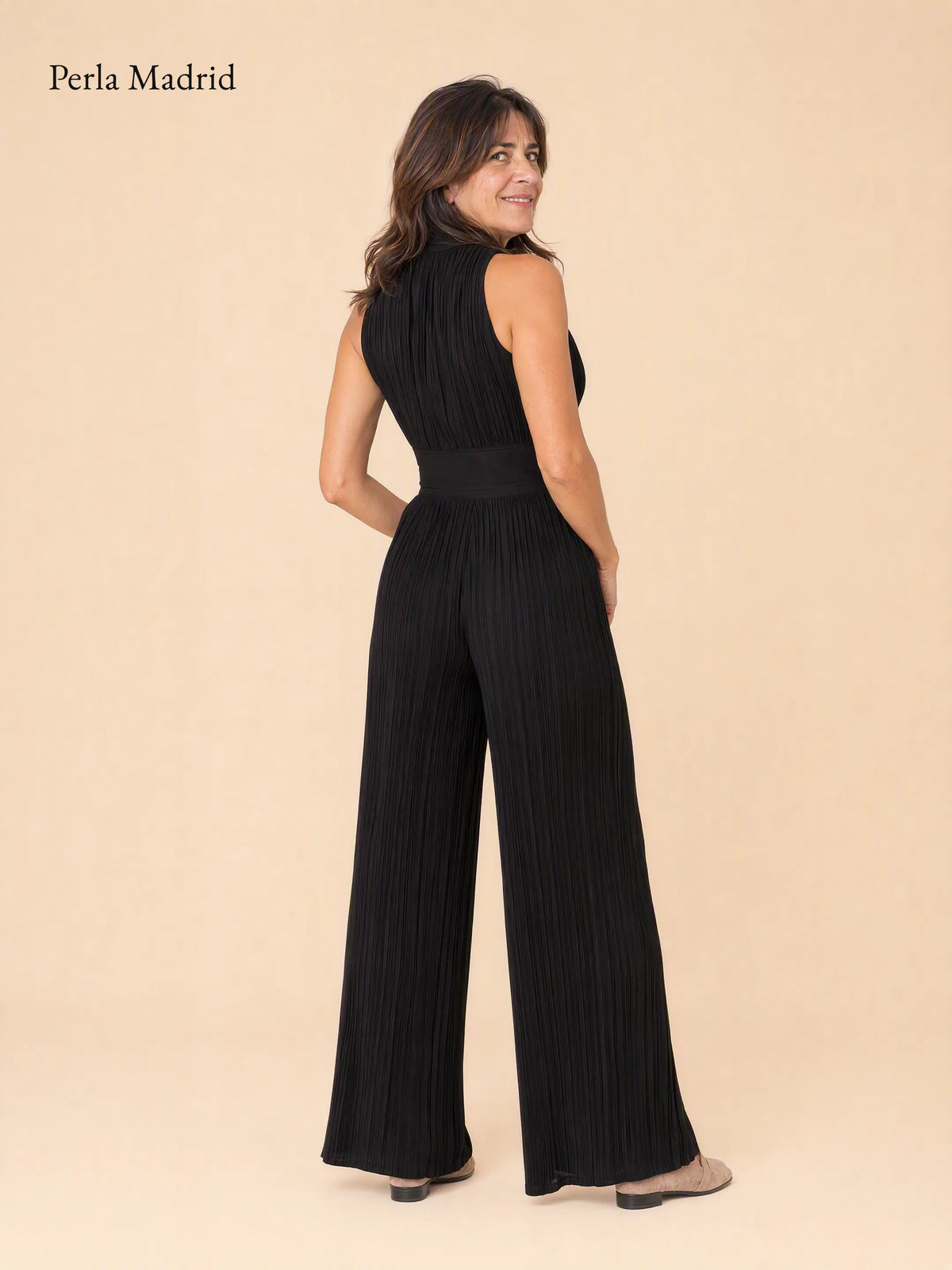 Flor | Mono Chiffon Plisado *